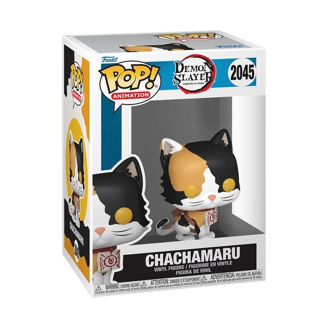 Dämonentöter: Kimetsu no Yaiba POP! Animations-Vinylfigur Chachamaru 9 cm