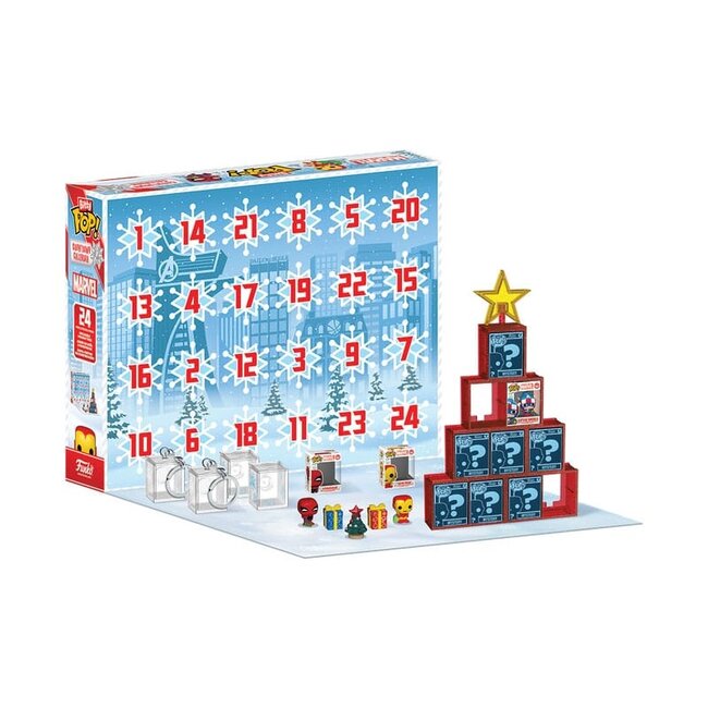 Marvel Comics Pocket POP! 13-Tage-Adventskalender-Countdown