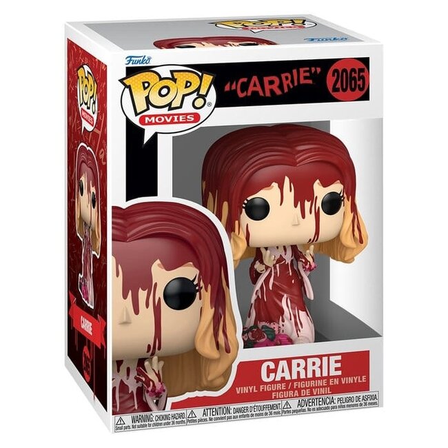 Carrie POP! Movies Vinylfigur Carrie (Blutig) 9 cm