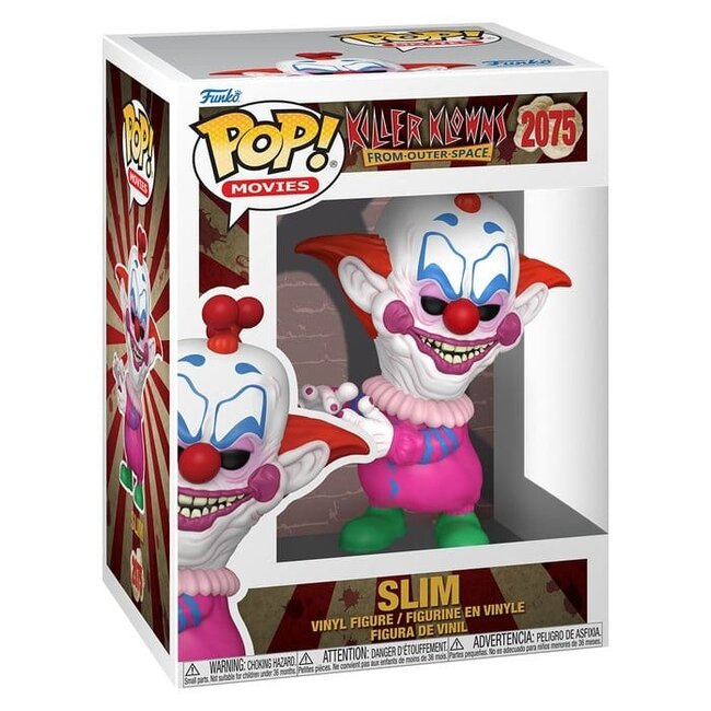 Killer Klowns from Outer Space POP! Movies Vinylfigur, schlanke Handpuppe, 9 cm
