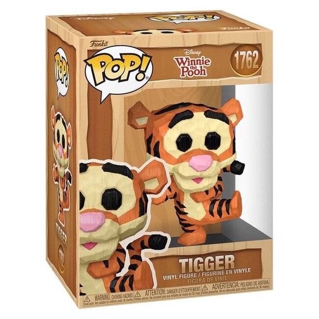 Winnie the Pooh POP! Animation Vinyl Figure Tigger (Whittled) 9 cm
