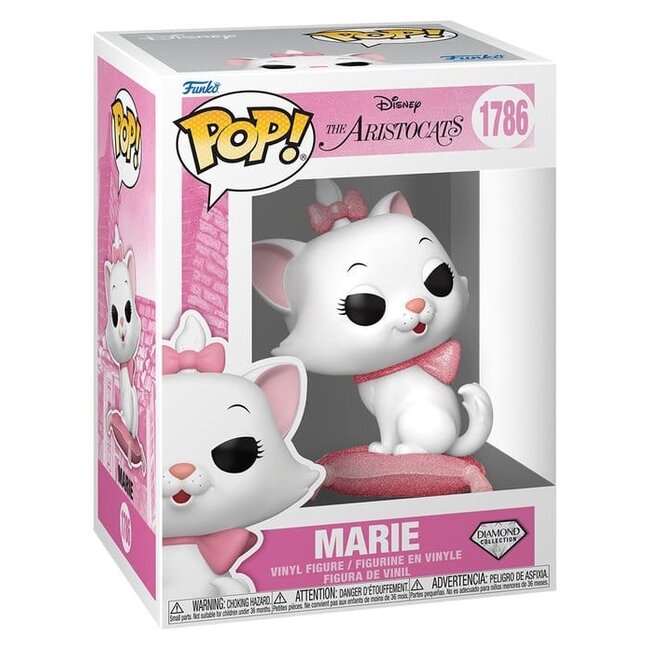 Disney POP! Vinyl Figure : Aristocats- Marie (GL) 9 cm