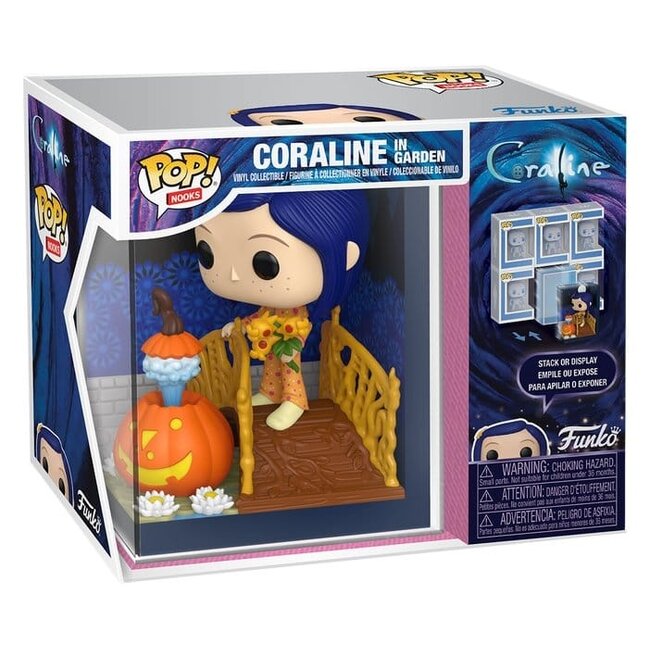 Coraline POP! Nooks Vinyl Diorama Garden 16 cm