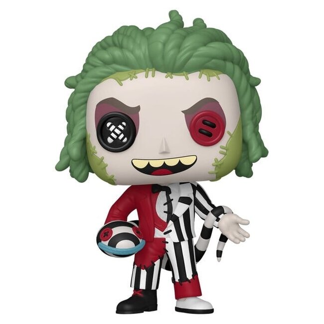 Beetlejuice POP! Movies Vinylfigur Patchwork: Beetlejuice 9 cm