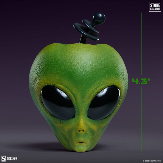 Sideshow Originals Apple-Replika „Alien Apple“ (grüne Variante), 11 cm