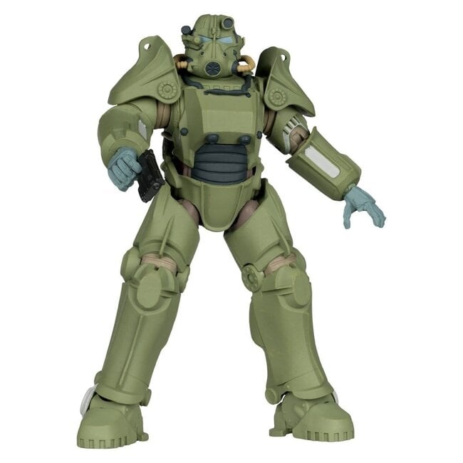 Fallout 76 Gaming Edition Action Figure T-45 Military Armor (Red Platinum Edition) 20 cm