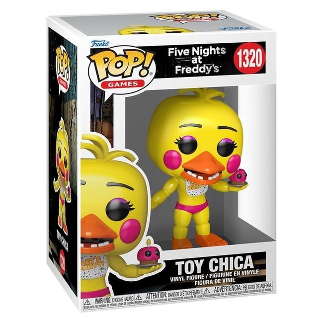 Five Nights at Freddy's POP! Games Vinyl Figure Toy Chica 9 cm