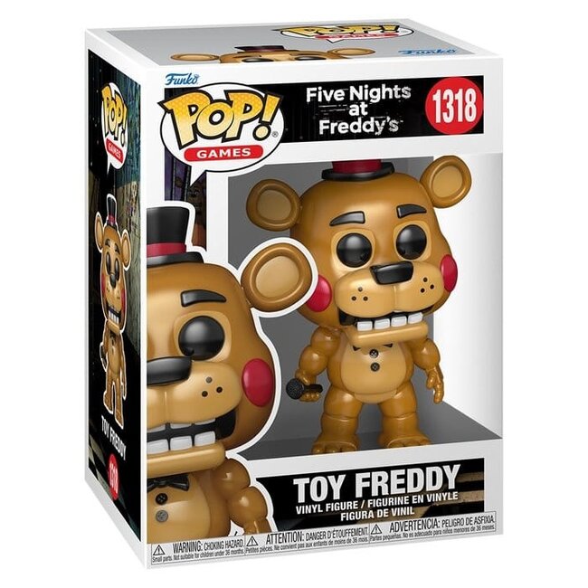 Five Nights at Freddy's POP! Games Vinylfigur Freddy (Büropose) 9 cm