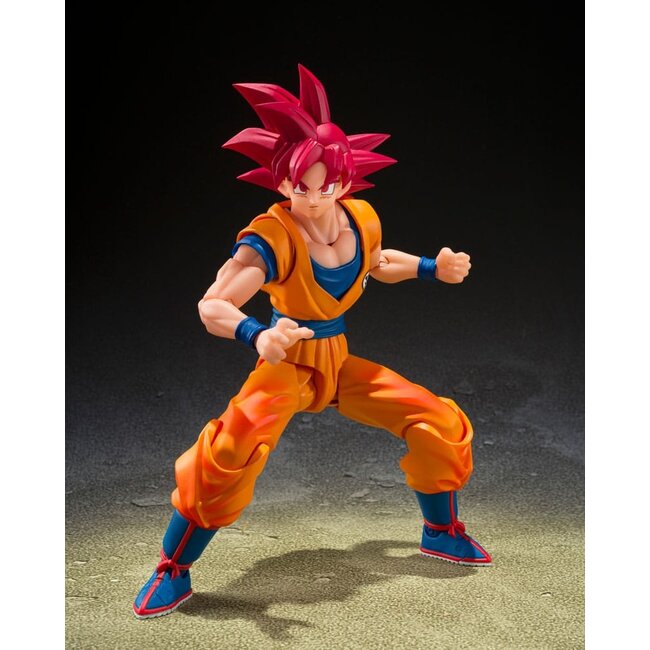 Dragon Ball Super S.H.Figuarts Action Figure Super Saiyan God Son Guko (God Aura) 15 cm