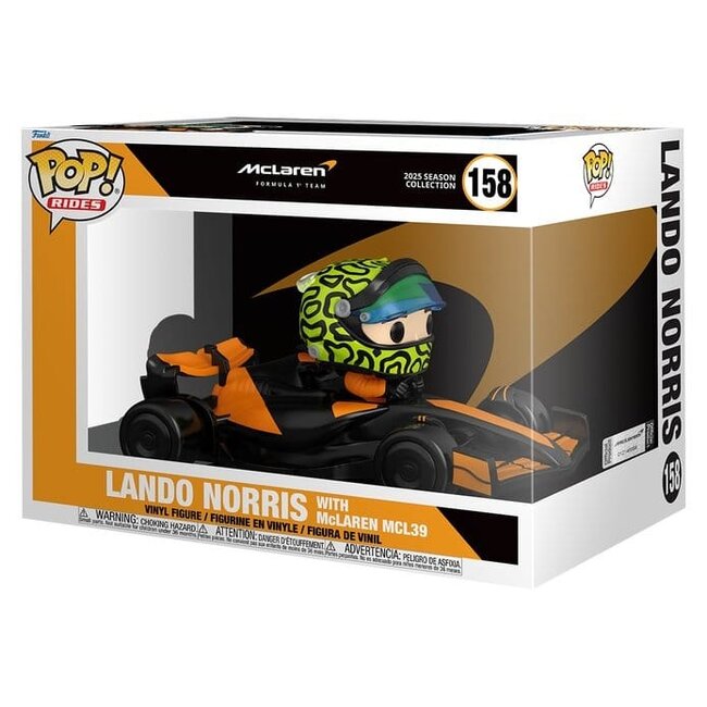 Formula 1 POP! Rides Super Deluxe Vinyl Figure McLaren- Norris 15 cm