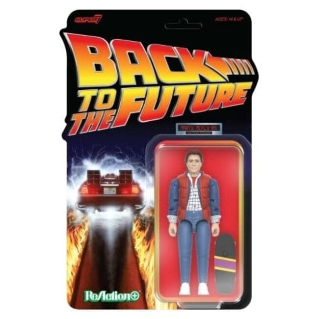 Back To The Future ReAction+ Action Figure Wave 01 Marty McFly '85