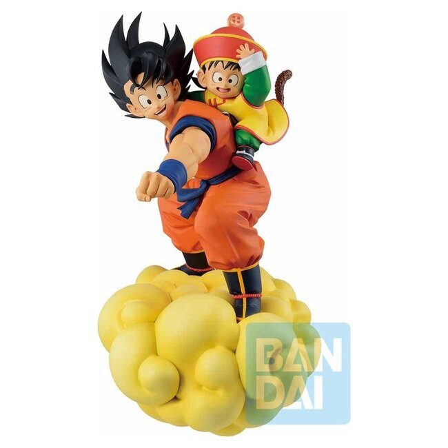 Dragon Ball Z Ichibansho Masterlise Plus Figur Son Goku & Son Gohan (Geist des Saiyajin) 21 cm
