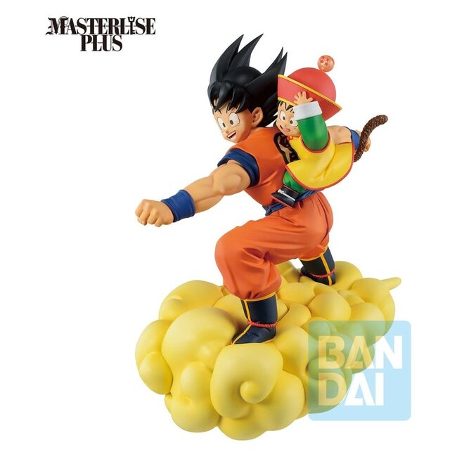 Dragon Ball Z Ichibansho Masterlise Plus Figur Son Goku & Son Gohan (Geist des Saiyajin) 21 cm