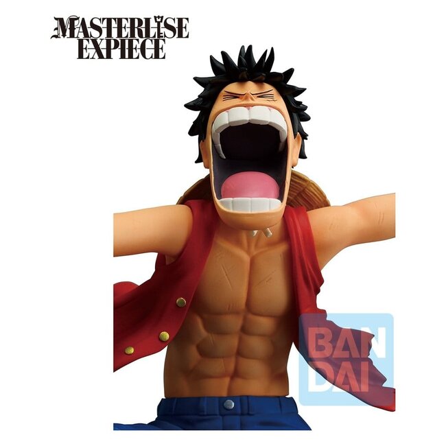 One Piece Playing Love Song in the Sky Ichibansho Masterlise Expiece PVC Figur Monkey D. Luffy 19 cm
