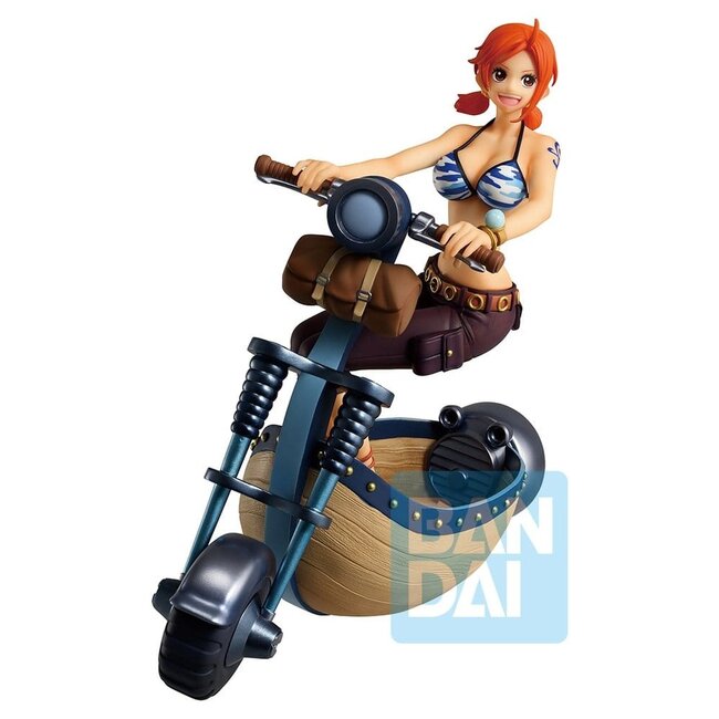 One Piece Playing Love Song in the Sky Ichibansho Masterlise Expiece PVC Figur Nami 18 cm