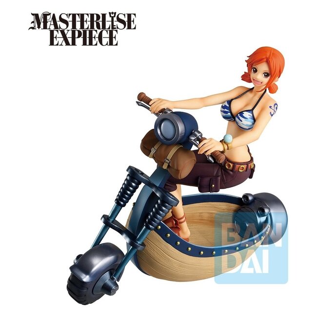 One Piece Playing Love Song in the Sky Ichibansho Masterlise Expiece PVC Figur Nami 18 cm