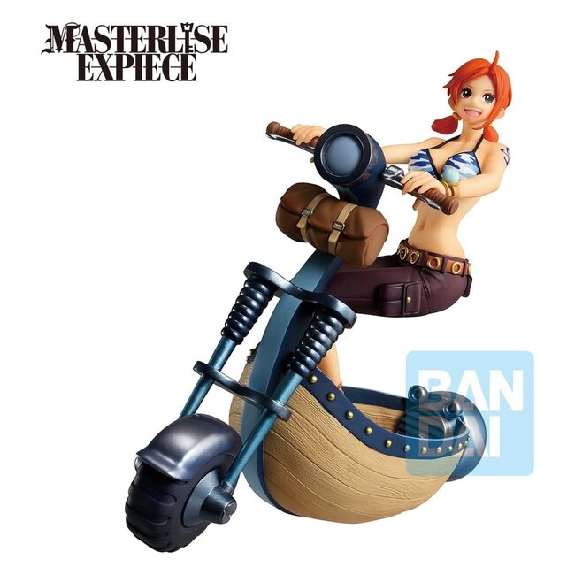 One Piece Playing Love Song in the Sky Ichibansho Masterlise Expiece PVC Figur Nami 18 cm