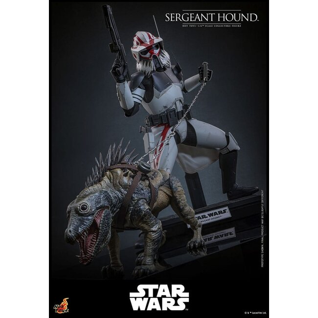 Star Wars: The Clone Wars Action Figure 1/6 Sergeant Hound 30 cm