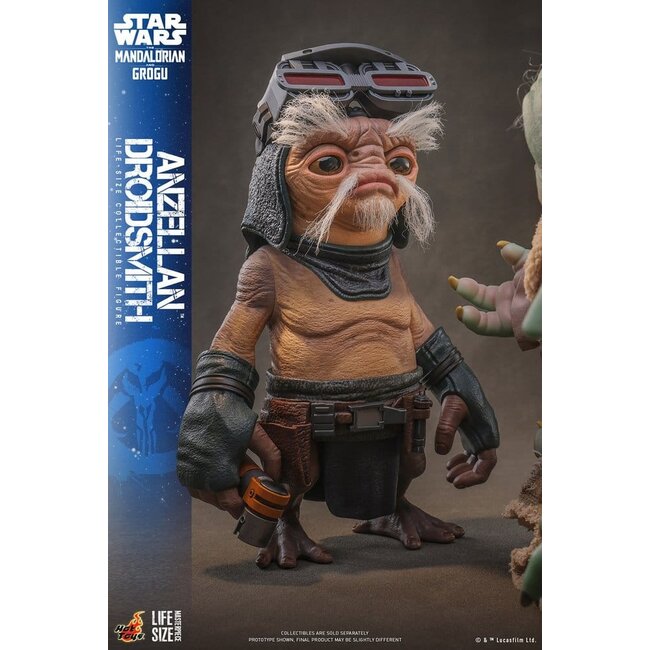 Star Wars: The Mandalorian & Grogu Life-Size Figure Anzellan Droidsmith 27 cm