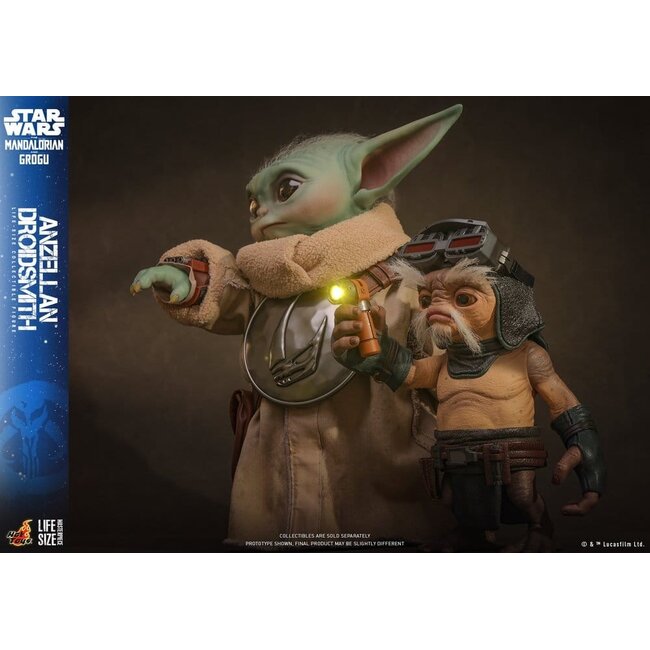 Star Wars: The Mandalorian & Grogu Life-Size Figure Anzellan Droidsmith 27 cm