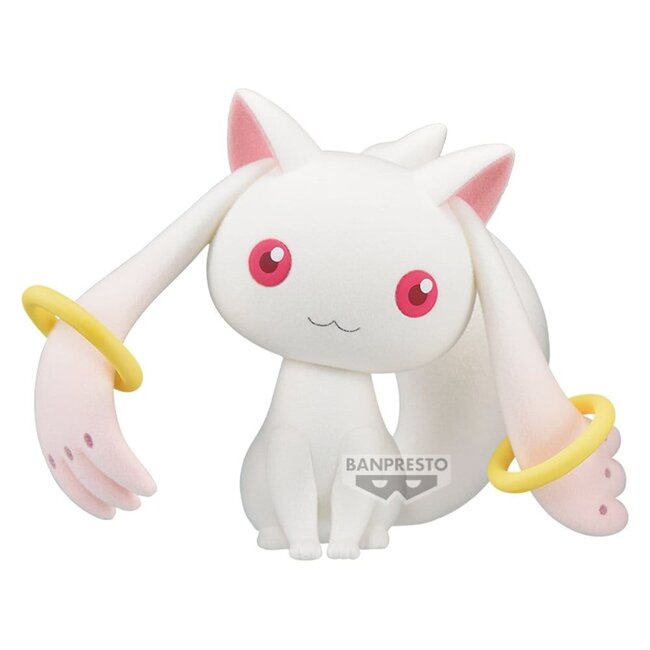 Puella Magia Madoka Magica the Movie Fluffy Puffy PVC Figure Kyubey & Bebe ver. A Kyubey 7 cm