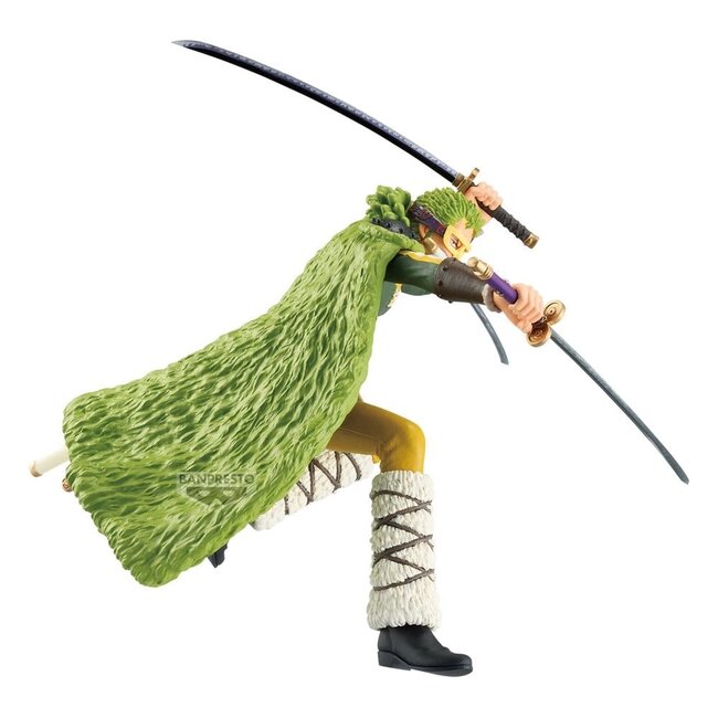 One Piece kruisvormige PVC-figuur Roronoa Zoro 18 cm