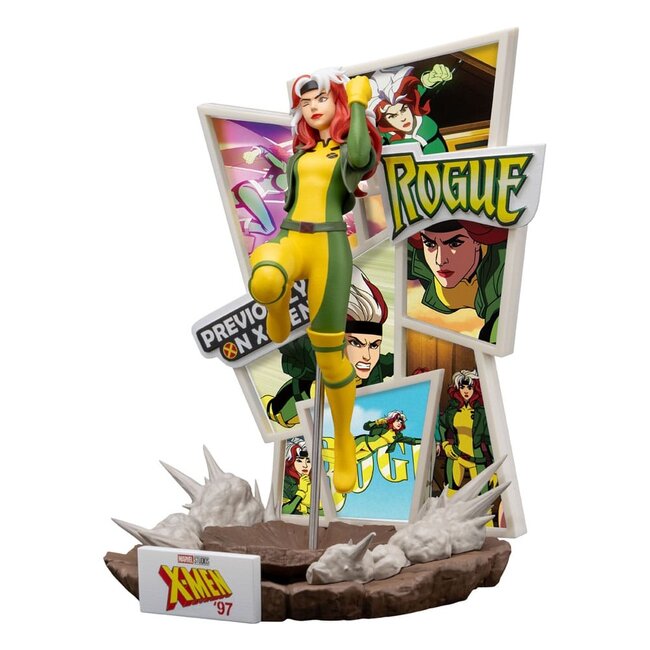 X-Men '97 D-Stage PVC Diorama Rogue (SDCC Exklusiv) 16 cm