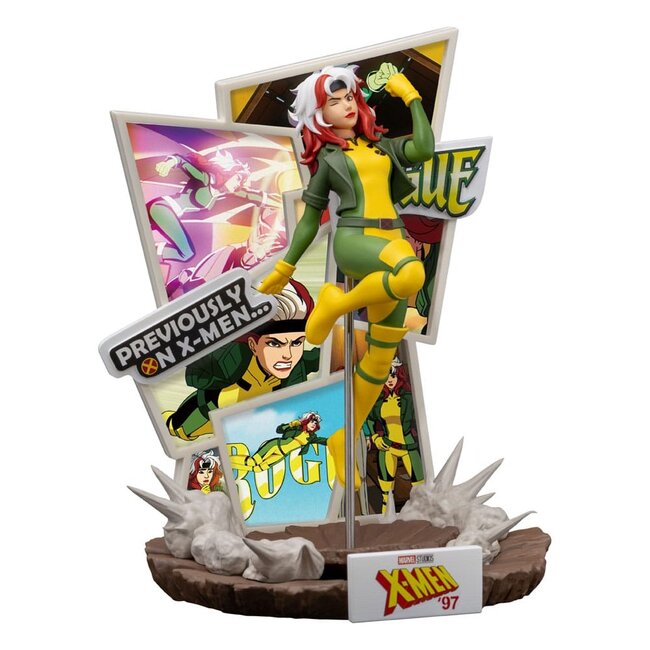 X-Men '97 D-Stage PVC Diorama Rogue (SDCC Exklusiv) 16 cm