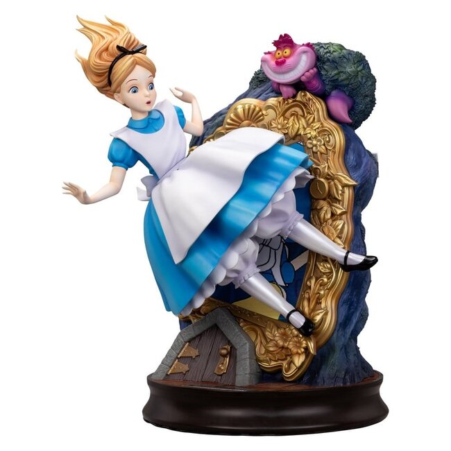 Alice in Wonderland Master Craft Statue Alice & The Cheshire Cat 40 cm