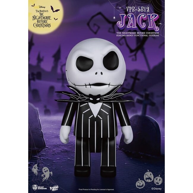 The Nightmare Before Christmas syaking-bang Figure Bank Jack 47 cm