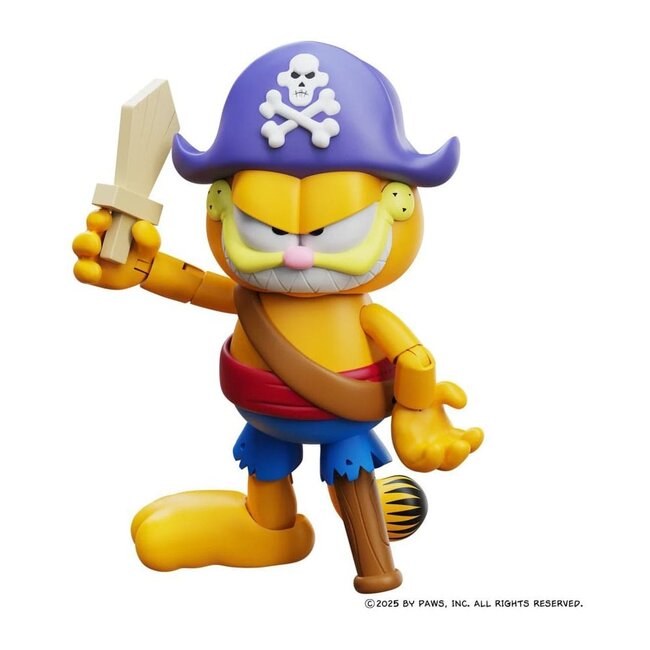 Garfield Actionfiguren 2er-Pack Pirat Garfield und Pirat Odie