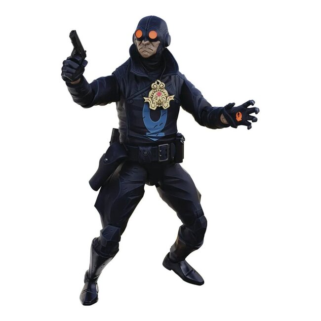 Hellboy Actionfigur Lobster Johnson (Der eiserne Prometheus) 17 cm