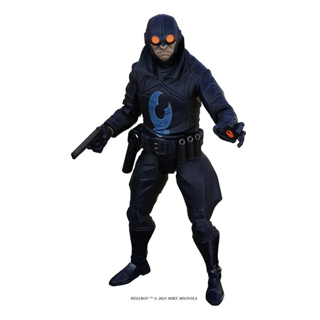 Hellboy Actionfigur Lobster Johnson (Der eiserne Prometheus) 17 cm