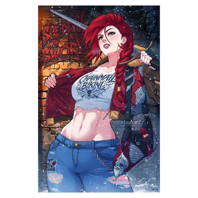 Dynamite Entertainment Fine Art Print Red Sonja 61 x 41 cm - unframed
