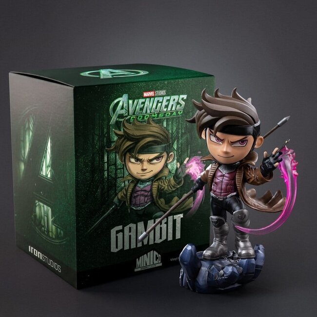 Avengers: Doomsday MiniCo Mini Figure Gambit (Remy LeBeau) 16 cm - Copy
