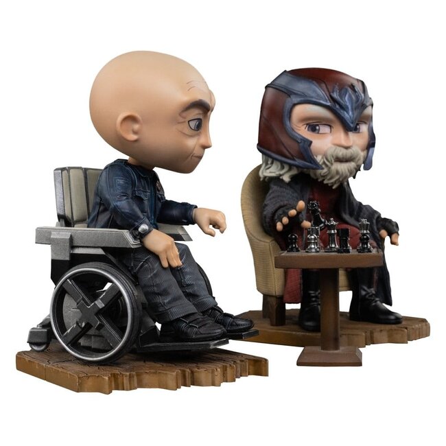 Avengers: Doomsday MiniCo Minifigur Xavier und Magneto 12 cm