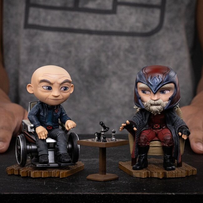 Avengers: Doomsday MiniCo Minifigur Xavier und Magneto 12 cm