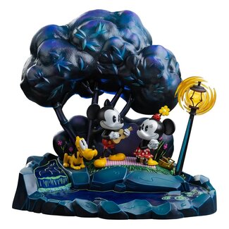 Iron Studios Disney Classics Kunstfigur im Maßstab 1:10: Mickey, Minnie und Pluto, 31 cm