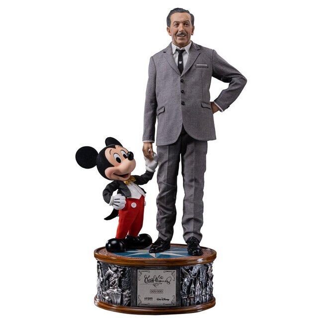 Disney Classics Legacy Replika-Statue 1/4 Walt Disney & Mickey Mouse 59 cm