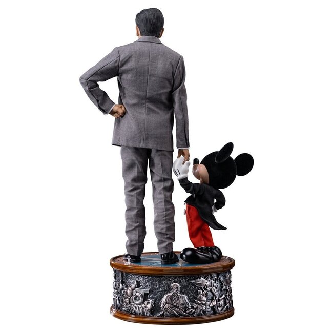 Disney Classics Legacy Replika-Statue 1/4 Walt Disney & Mickey Mouse 59 cm