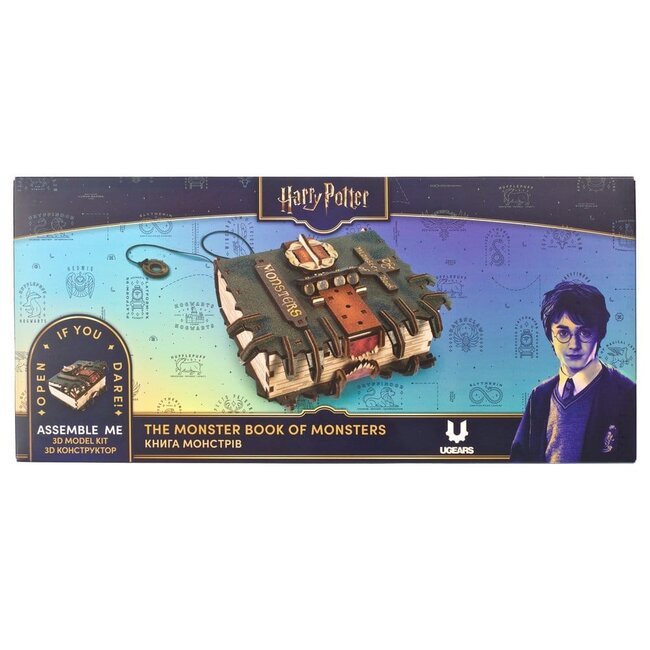 Harry Potter Holzmodellbausatz Das Monsterbuch der Monster