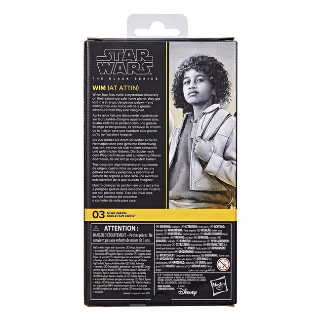 Star Wars: Skeleton Crew Black Series actiefiguur Wim (At Attin) 15 cm