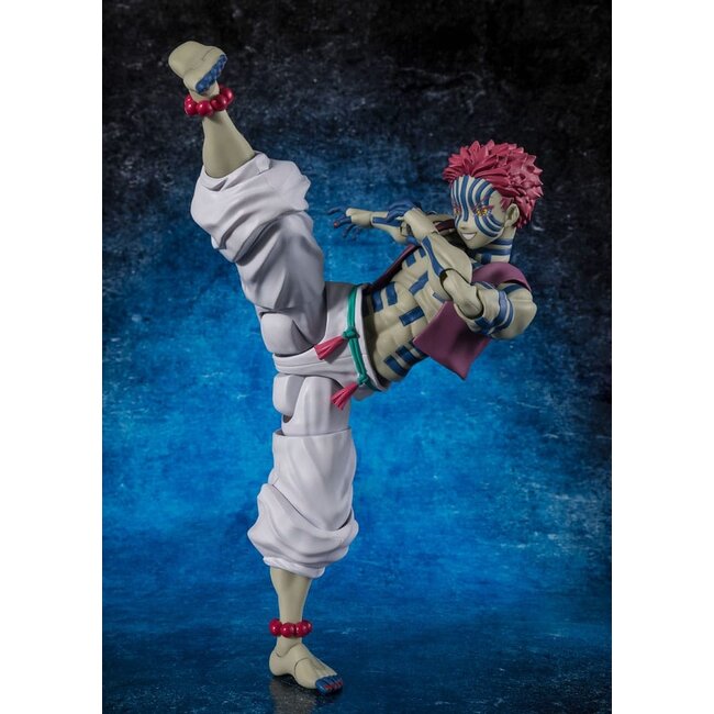Dämonentöter: Kimetsu no Yaiba SH Figuarts Actionfigur Akaza 15 cm