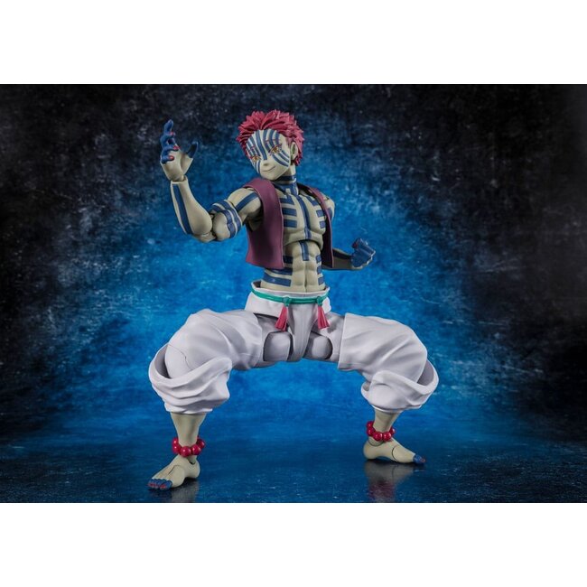 Dämonentöter: Kimetsu no Yaiba SH Figuarts Actionfigur Akaza 15 cm