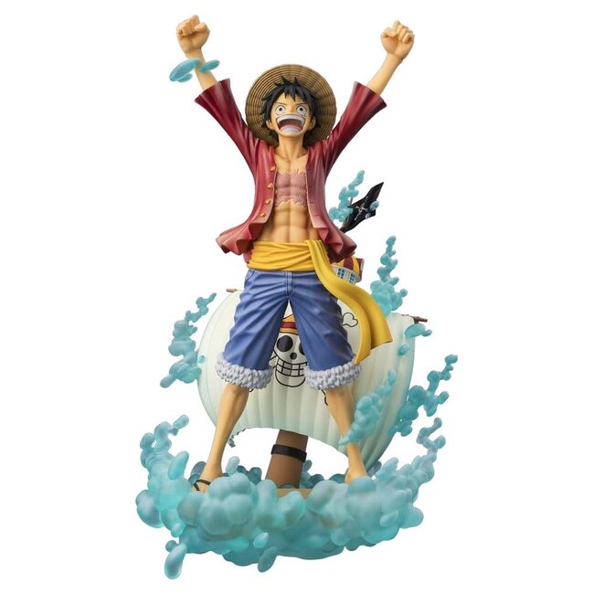 One Piece Figuarts ZERO (STARTune) PVC Figure Monkey D. Luffy -Setting out for the New World- 25 cm