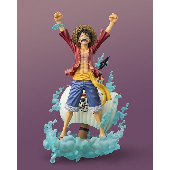 One Piece Figuarts ZERO (STARTune) PVC-Figur Monkey D. Luffy – Aufbruch in die Neue Welt – 25 cm