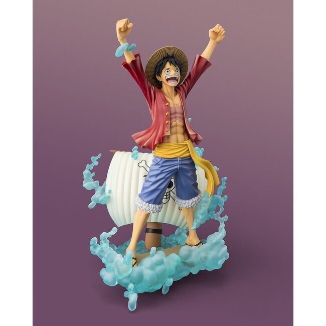 One Piece Figuarts ZERO (STARTune) PVC Figure Monkey D. Luffy -Setting out for the New World- 25 cm