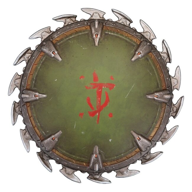 Doom: The Dark Ages Wall Mount Shield Saw 25 x 25 cm