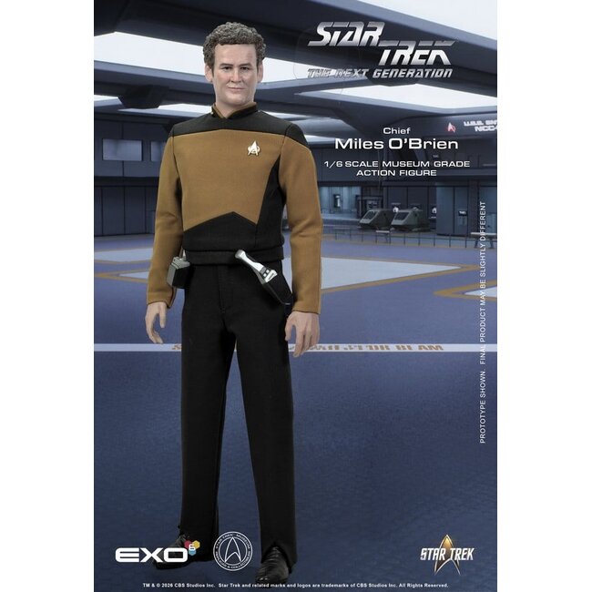 Star Trek: The Next Generation Action Figure 1/6 Chief Miles O'Brien Essential Version 30 cm