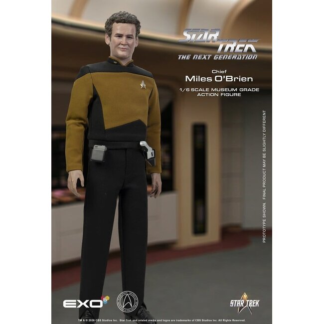 Star Trek: The Next Generation Actionfigur 1/6 Chief Miles O'Brien Essential Version 30 cm